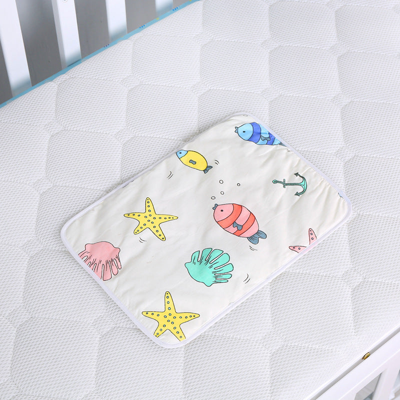 Baby cotton portable diaper changing pad - Cindi Book
