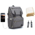 LEQUEEN Multifunctional Large Capacity Mummy Bag - Cindi Book