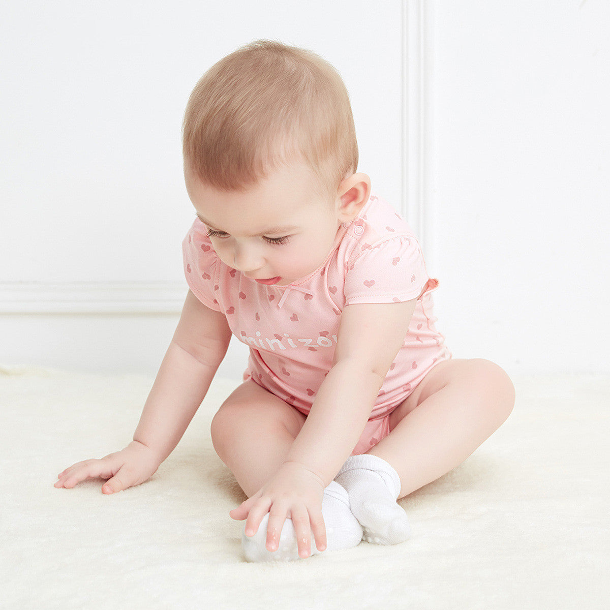 Baby Onesies Short Sleeved Girls Romper Baby Clothes - Cindi Book