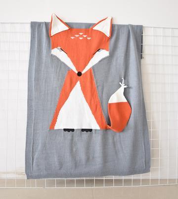 Animal Cartoon Baby Blanket - Cindi Book