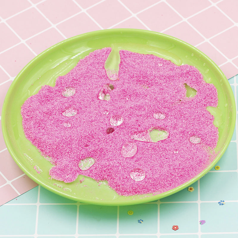 DIY Not Wet Magic Sand Handmade Toys Non-Toxic Magic Mars Space Sand Educational Toy