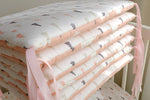 Cartoon embroidered cotton bumper bed - Cindi Book