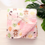 Baby thick double-layer coral fleece blanket - Cindi Book