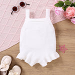 Baby Sling Doll Clothes Wool Romper Bow Embroidery Girl Sweet - Cindi Book