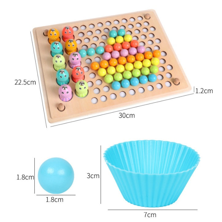 Wooden Fun Children's Early Education Board Game Educational Toys - Cindi Book