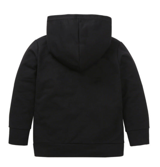 Children's hooded sweater letter top - Cindi Book