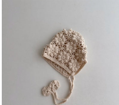 Breathable Lace Up Earflaps Woolen Hat Girl - Cindi Book