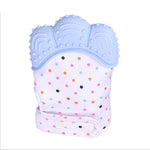 Baby teether baby anti-bite silicone molar gloves children's sound toys - Cindi Book