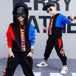 Boys spring suit new Korean children's clothing in the big boy boy long-sleeved sports two-piece suit tide clothes - Cindi Book