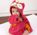 Cartoon Cute Animal Modeling Baby Bath Towels Baby Bathrobes Cotton Children's Bathrobes Baby Hooded - Cindi Book