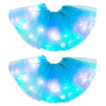 Magical & Luminous  LED Princess Halloween Tutu Skirt Sequins Shiny Skirt - Cindi Book