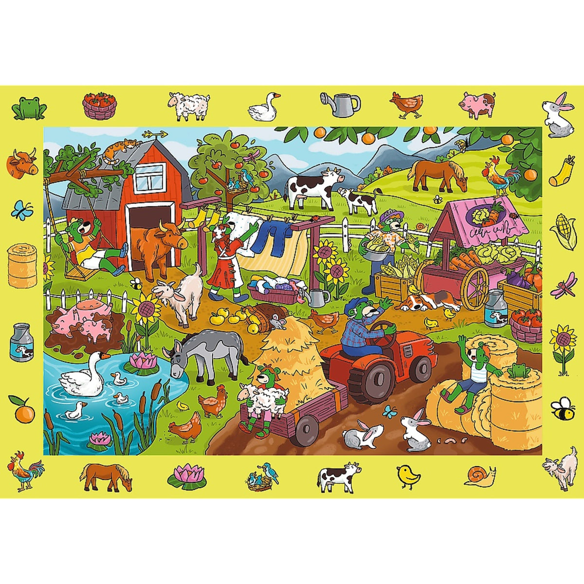 Trefl Kids Treflik Family - Spy Guy Farm 24 Piece Puzzle