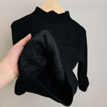 Children's Mock Neck Sweater Knitwear Top - Cindi Book