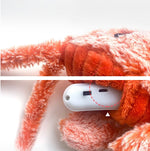 Electric USB Charging Pet Cat Molar Plush Toy - Cindi Book