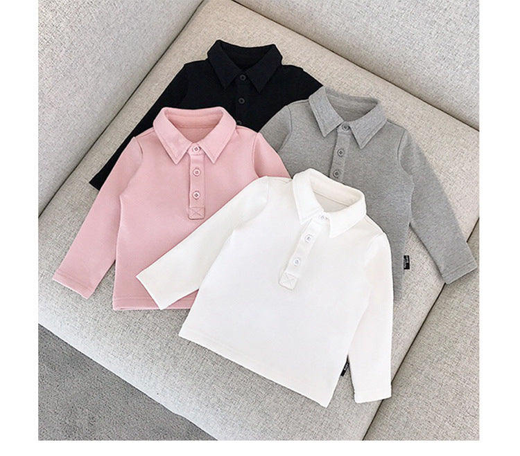 Baby Long Sleeve T-Shirt Polo Shirt - Cindi Book