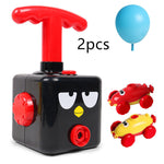Power Balloon Launch Tower Toy Puzzle  Education Inertia Air Power Balloon Car Science Experimen Toy For Children Gift - Cindi Book