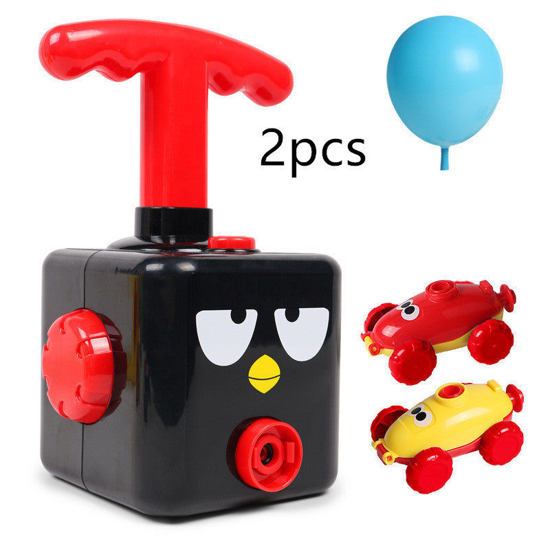 Power Balloon Launch Tower Toy Puzzle  Education Inertia Air Power Balloon Car Science Experimen Toy For Children Gift - Cindi Book