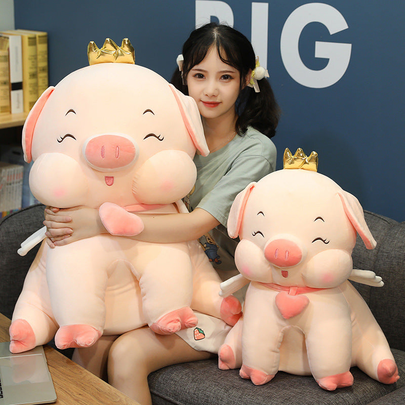 Angel Pig Plush Toy Doll - Cindi Book