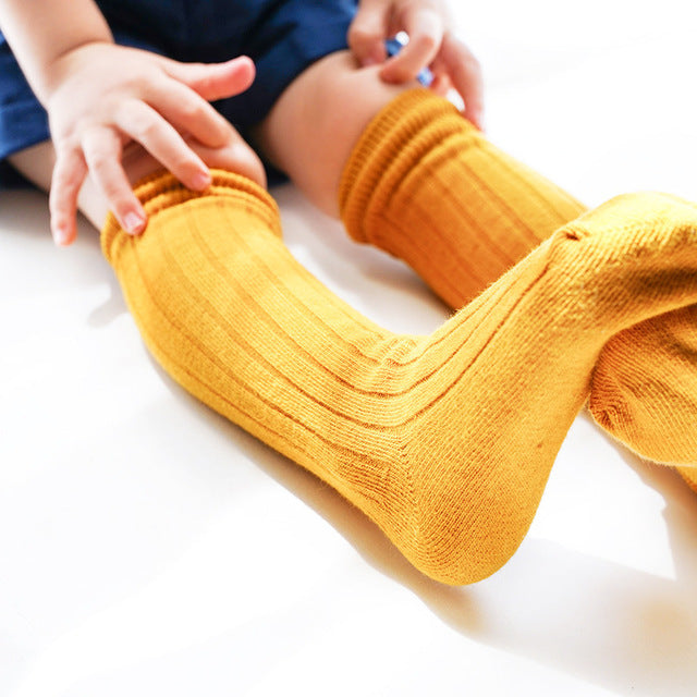 Children's long cotton socks - Cindi Book