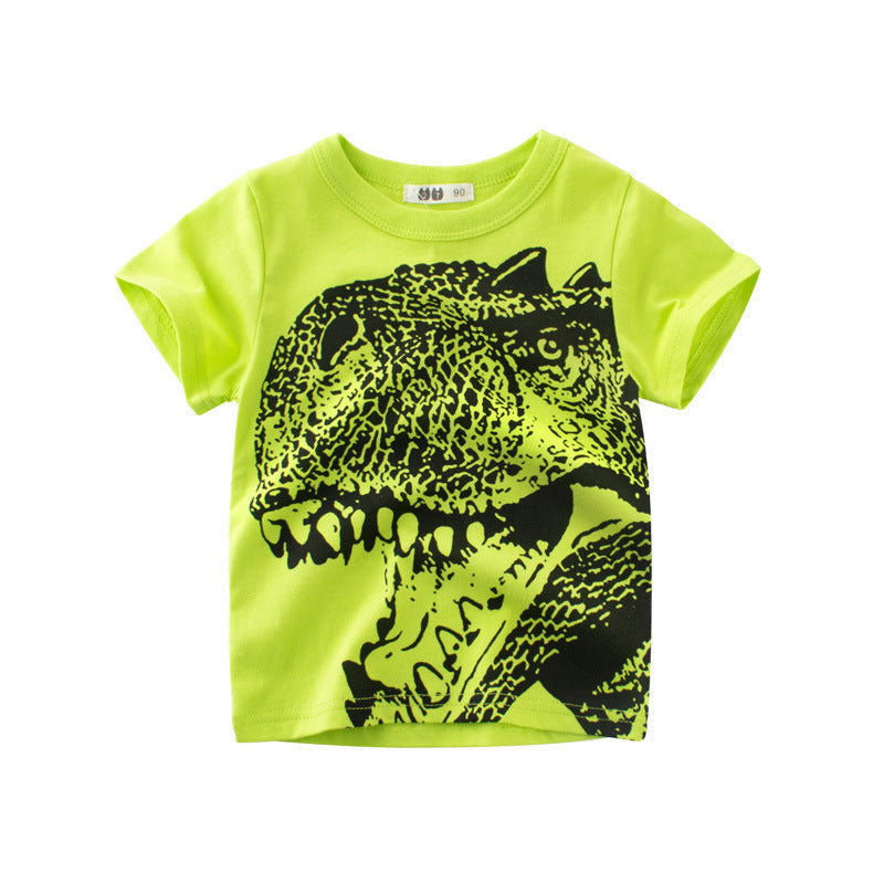Summer Children's Short Sleeve T Shirt For Boys - Cindi Book
