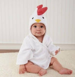 Cartoon Cute Animal Modeling Baby Bath Towels Baby Bathrobes Cotton Children's Bathrobes Baby Hooded - Cindi Book