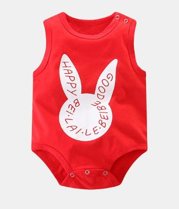 Sleeveless Baby rompers clothes newborn baby clothes - Cindi Book