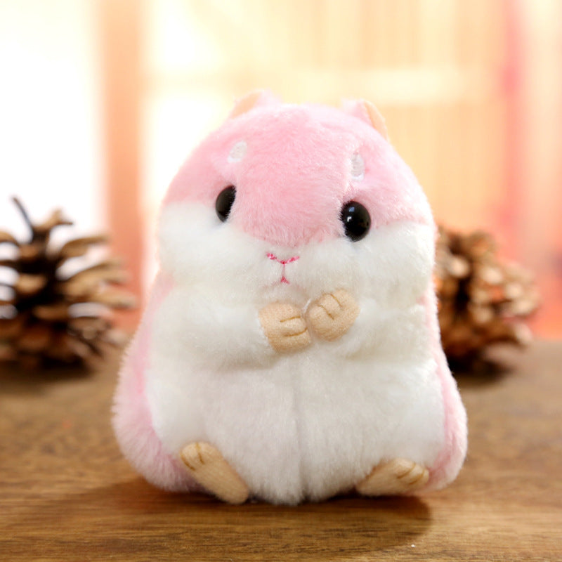 Hamster plush doll keychain - Cindi Book
