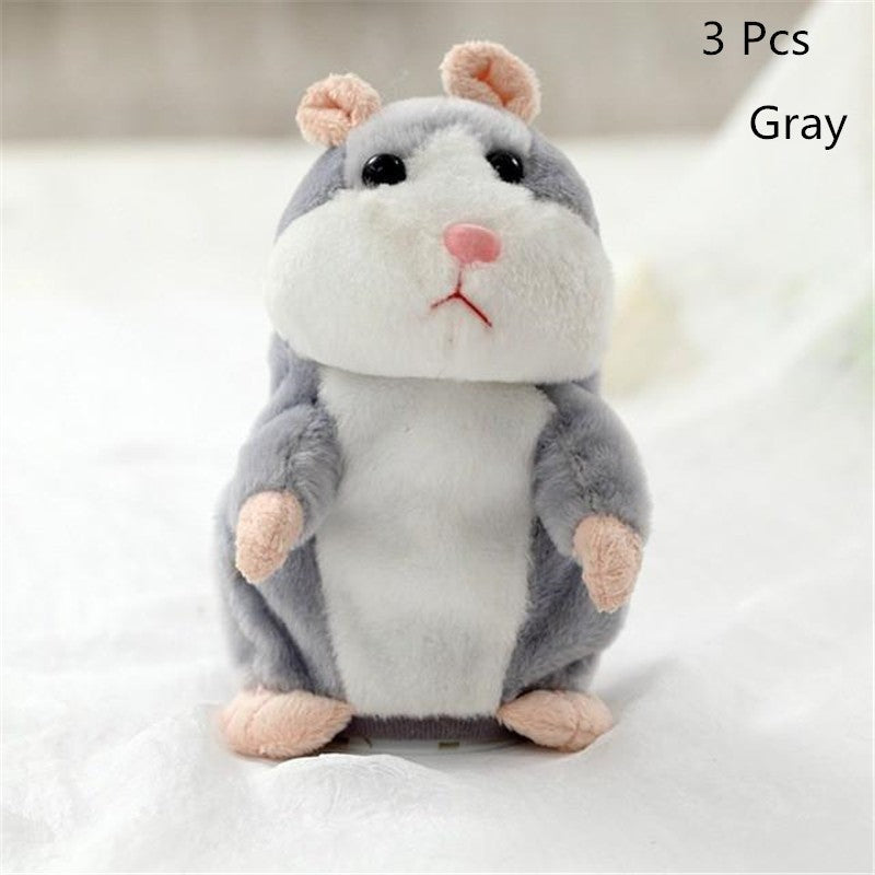 15CM Little Talking Hamster Toy - Cindi Book