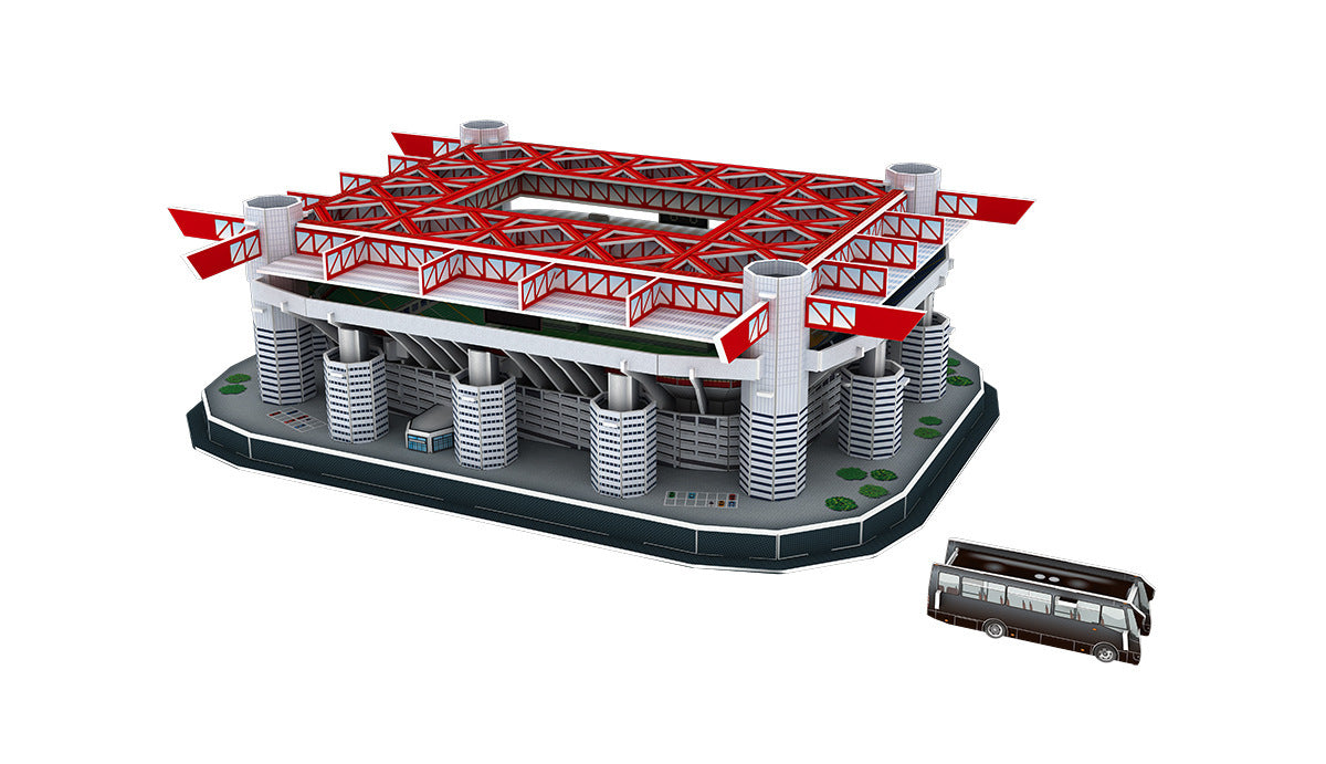 Classic Jigsaw DIY 3D Puzzle World Football Stadium European Soccer Playground Assembled Building Model Puzzle Toys For Children - Cindi Book
