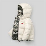 Middle And Small Children Wear Double-sided Padded Winter Jackets - Cindi Book