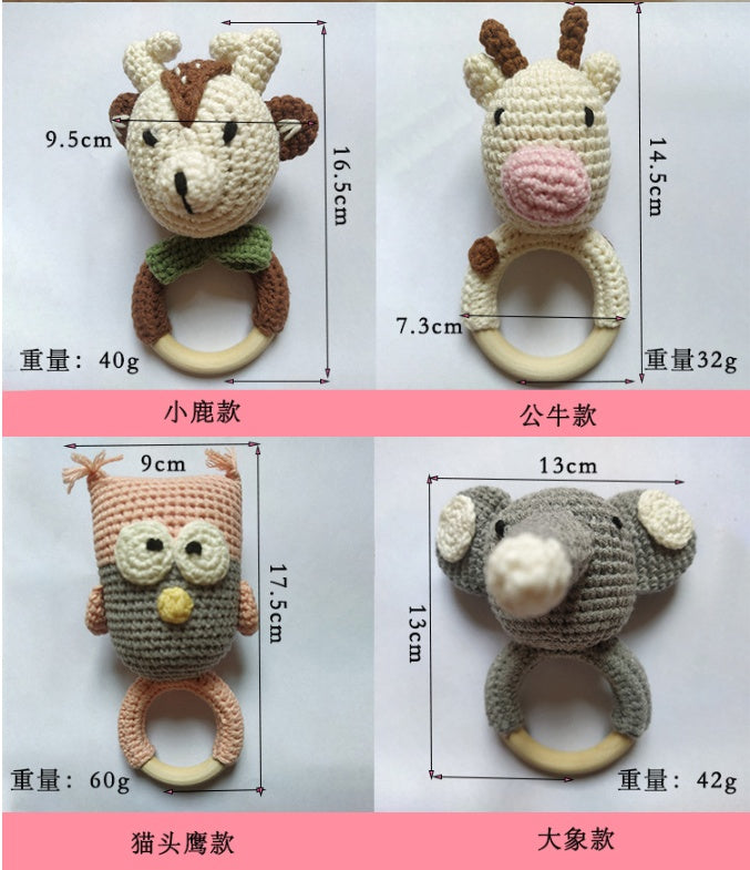 Wooden baby teether - Cindi Book