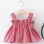 Plaid Suspenders Butt Clothes Trendy Two-piece Suit - Cindi Book