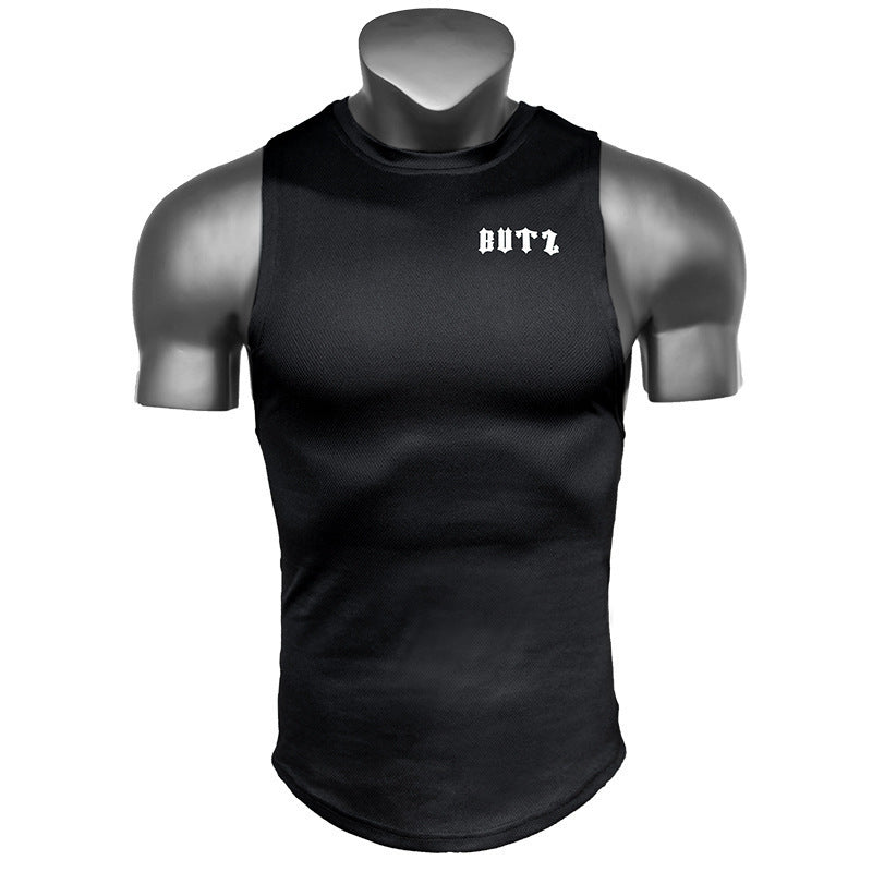 Summer New Loose Men's Sports Fitness Vest - Cindi Book