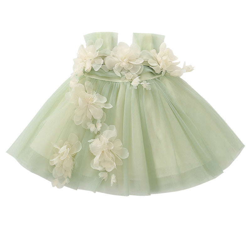 Children's New Flower Costume Sundress - Cindi Book