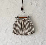 Baby Thin Cotton Vertical Stripes Korean Casual Shorts - Cindi Book
