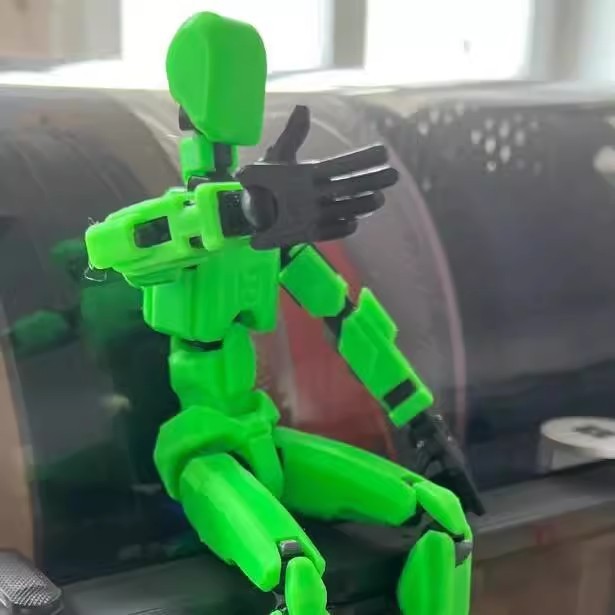 Multi-Jointed Movable Shapeshift Robot 2.0 3D Printed Mannequin Dummy Action Model Doll Toy Kid Gift - Cindi Book