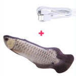 Electric Funny Cat Simulation Fish Beating Usb Jumping Cat Toy - Cindi Book