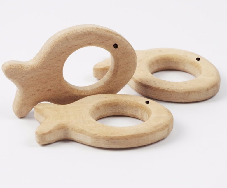 Beech Wood Baby Teethers - Cindi Book