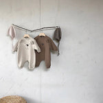 Korean Baby Cute Plush Bear One-piece - Cindi Book