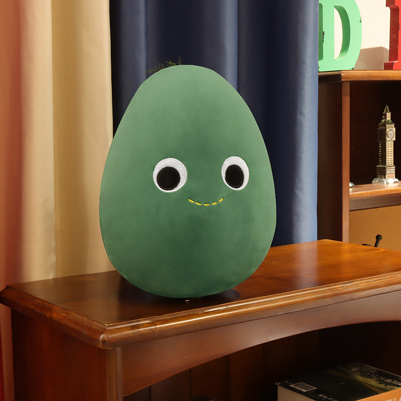 Cute Fruit Avocado Plush Toy Stuffed Doll Baby Kids Children Girls Boys Creativey Birthday Gift Sofa Cushion Home Room Decor - Cindi Book