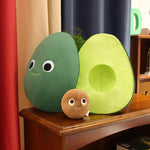 Cute Fruit Avocado Plush Toy Stuffed Doll Baby Kids Children Girls Boys Creativey Birthday Gift Sofa Cushion Home Room Decor - Cindi Book
