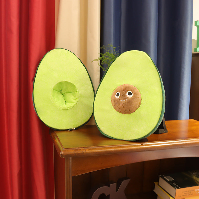 Cute Fruit Avocado Plush Toy Stuffed Doll Baby Kids Children Girls Boys Creativey Birthday Gift Sofa Cushion Home Room Decor - Cindi Book