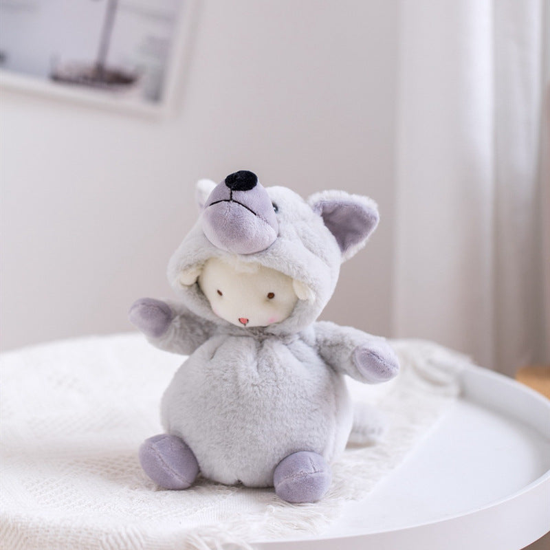 Cute Cartoon Soft Cute Little Wool Plush Toy Doll Daby Soothing Dol - Cindi Book