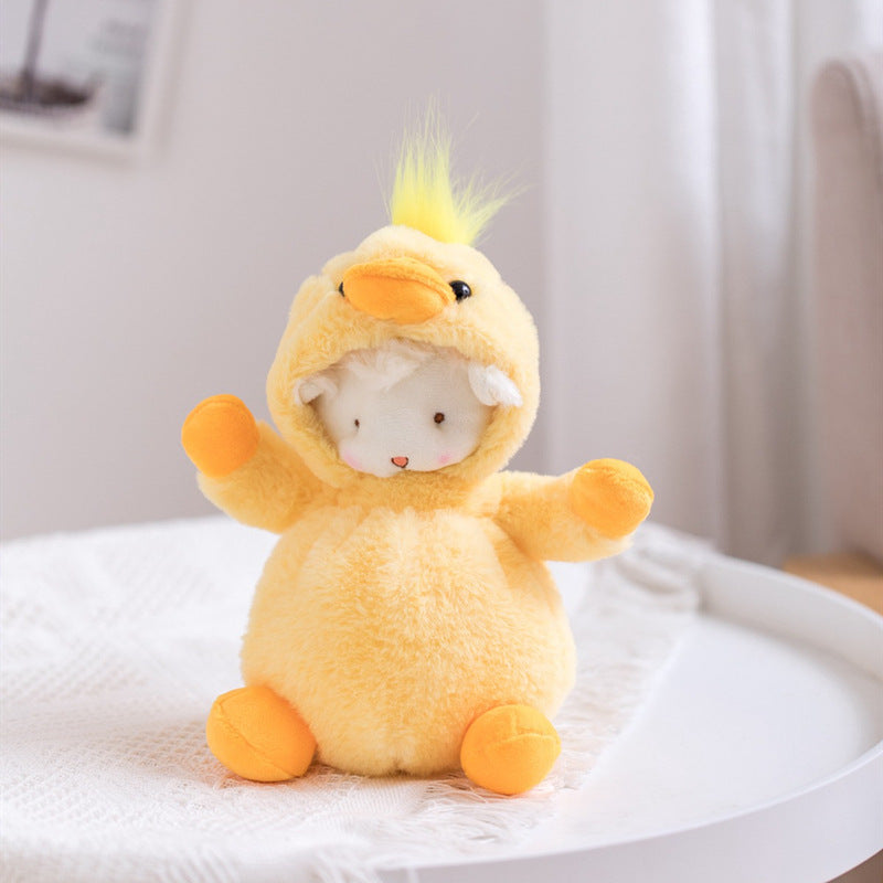 Cute Cartoon Soft Cute Little Wool Plush Toy Doll Daby Soothing Dol - Cindi Book