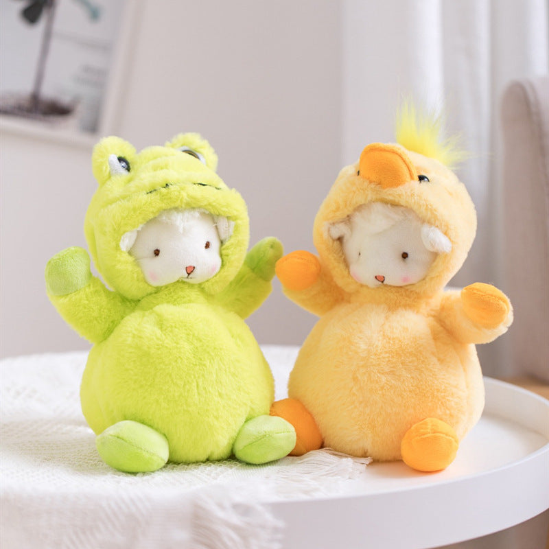 Cute Cartoon Soft Cute Little Wool Plush Toy Doll Daby Soothing Dol - Cindi Book