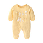 Baby Ctton Long-sleeved One-piece Baby Romper - Cindi Book