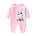 Baby Ctton Long-sleeved One-piece Baby Romper - Cindi Book