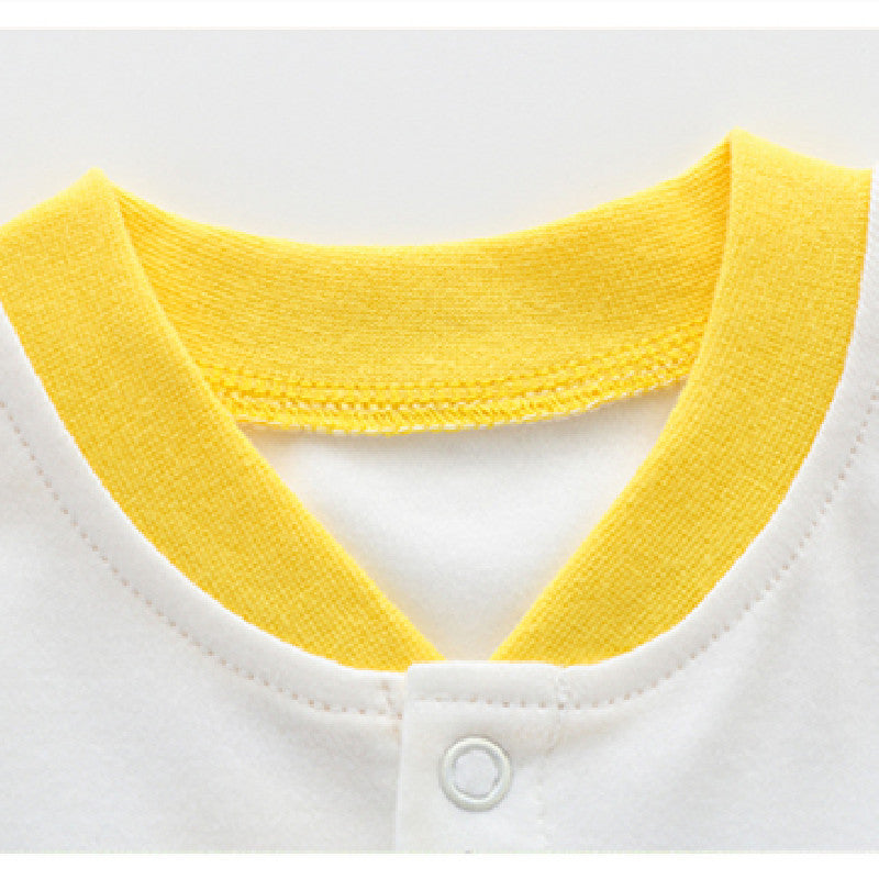 Baby Ctton Long-sleeved One-piece Baby Romper - Cindi Book