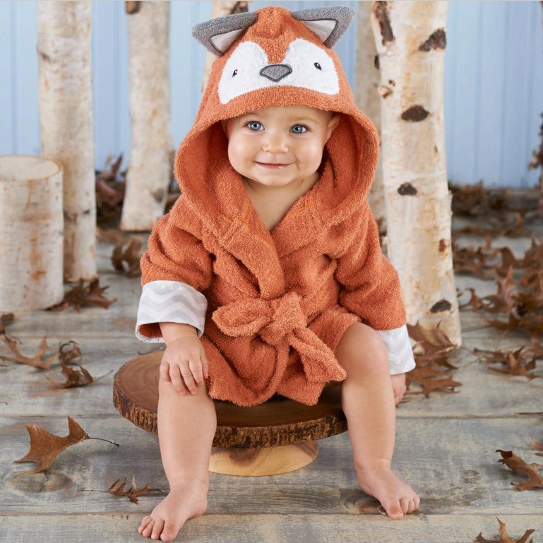 Children's Hooded Absorbent Animal-shaped Bathrobe - Cindi Book