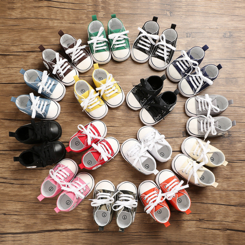 Baby Soft-Soled Shoesbaby Shoes Canvas Shoes